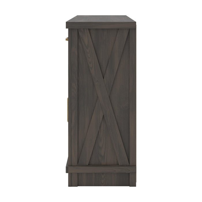 Brazen Valley LG TV Stand w/Fireplace Option